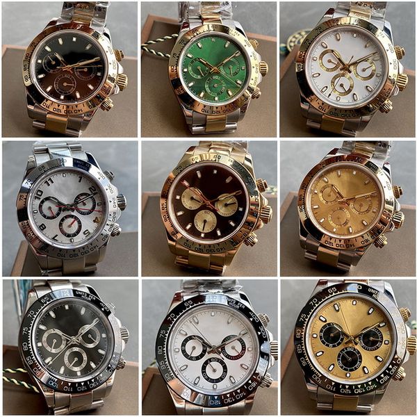

Gold Dhgate men's watch R automatic mechanism 40mm luxury 904L stainless steel strap folding buckle fashion luminous Wristwatches waterproof designer watch