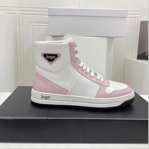 

casual shoes martin boots slides flat boot designer men fashion lady travel lace-up sneaker letters woman 100% leather gym running high wome, Black