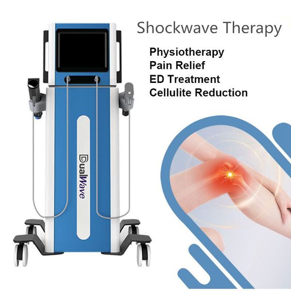 

health gadgets pneumatic acoustic radial shockwave therapy for ed treatment 2 handles shock wave physiotherapy equipment body pain relief ce
