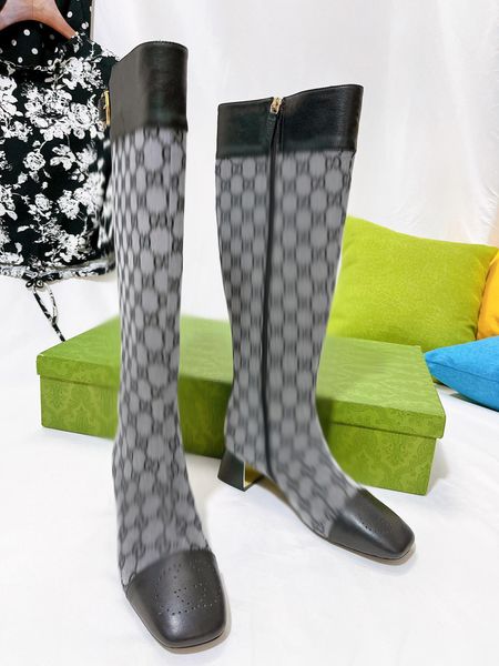 

2023 middle age series rain boots booties vintage women martin boot leather chain decoration flat bottom retro rainboots waterproof net red, Black