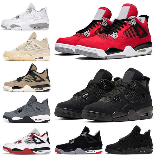 

designer outdoor shoes sneaker platform b22 jumpman 4s university blue mens basketball shoes zen master motorsports military black sail whit, Black;white