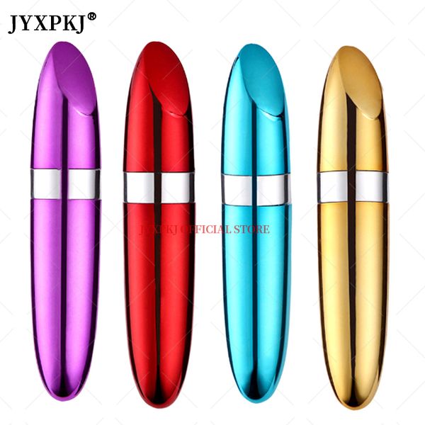 

costumes women portable g-spot vibrator small bullet vibrator massager lipsticks vibrator clitoris stimulator erotic product to, Black