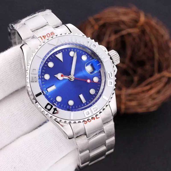 

mechanical watch mens 41mm automatic stainls steel luminous waterproof mens classic watch montre de luxe watchs digner s, Slivery;golden