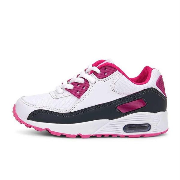 

fashion spring boys girls sneakers little kids leather trainers children school sport shoes soft running boots283e, Black;red