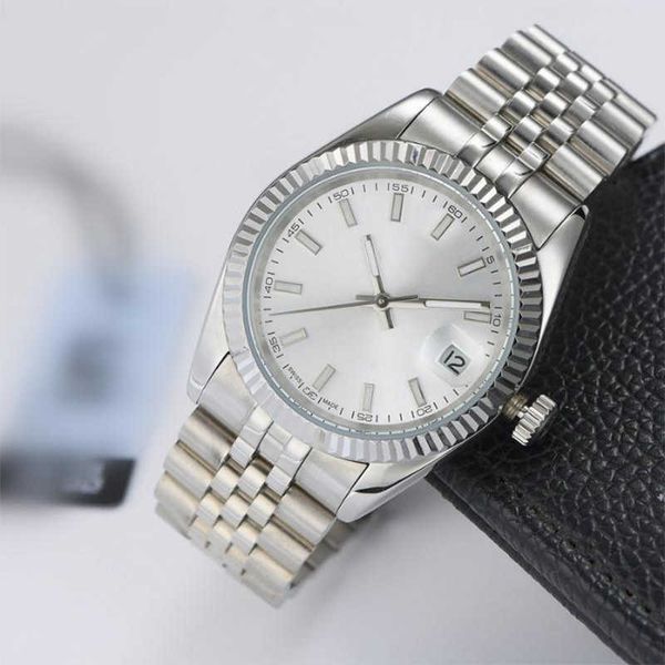 

movement watch mechanical 36/41mm automatic womens mens bezel stainless steel womens diamond ladies waterproof luminous watches gift folding, Slivery;brown