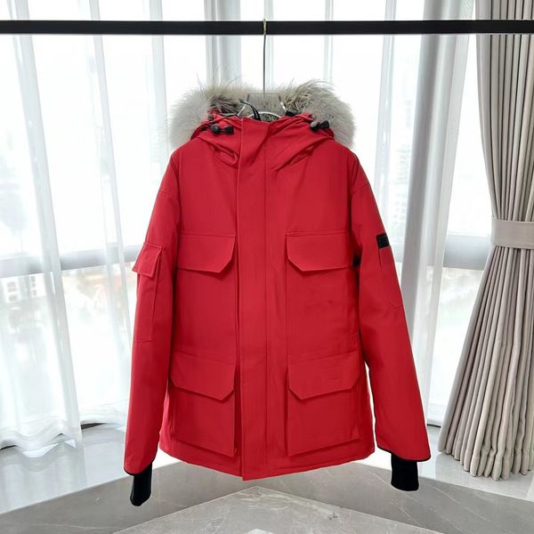 

designer jacket puffer jacket luxury down jackets winter coat canadian women men parka fashion outdoor trench coats couple thick thermal sty, Black
