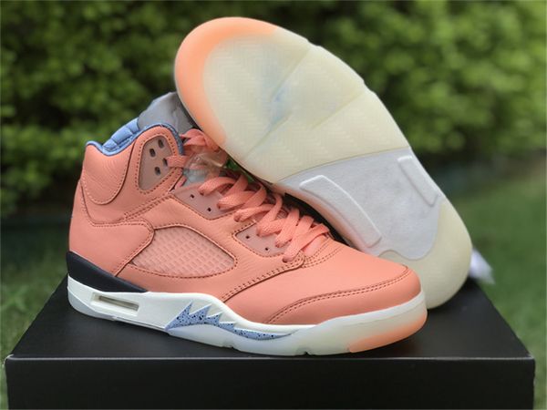 

new release 5 dj khaled crimson bliss athletic shoes men we the white sliver leche blue sail 5s sports sneakers size 40-47, White;red