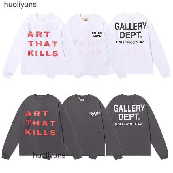 

mens galleryes t shirt dept tshirt double sided print fashion high street long sleeve t-shirt, White;black