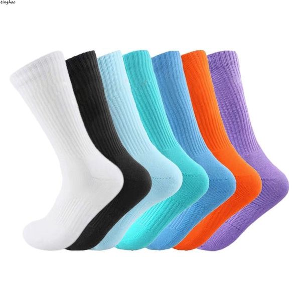 

socks mens womens fashion stocking sport cotton embroidery trend hip hop cotton 10 pairs men's stockings, Black