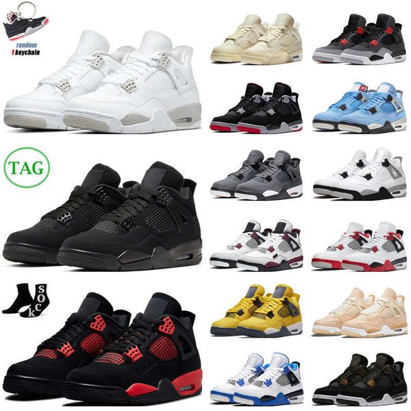 

2023 og basketball shoes mens trainers sport sneakers black cat red thunder infrared bred university blue cool grey pure money men women jum