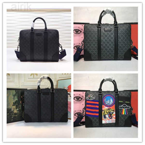 

designer luxury mens briefcase with shoulder strap pvc 474135 tote shoulder bag