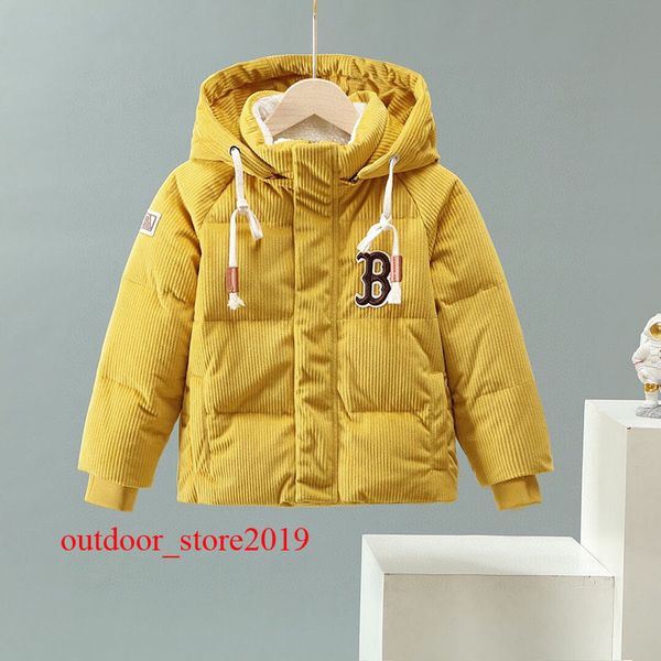

kid kids down coat parkas baby clothes hooded winter coat jacket boy girl thick warm outwear clothe 90% white duck jackets fasion windproof, Red