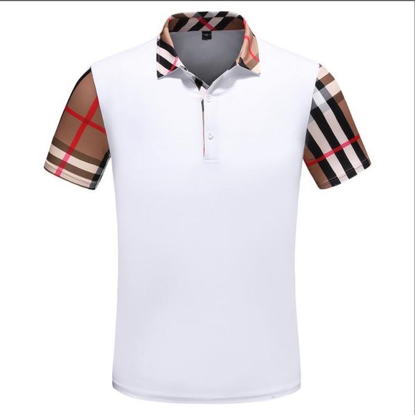 

summer mens stylist polo t shirt luxury tshirt shirts italy men clothes short sleeve fashion casual mens t-shirt sian size m-3xl #3423, White;black