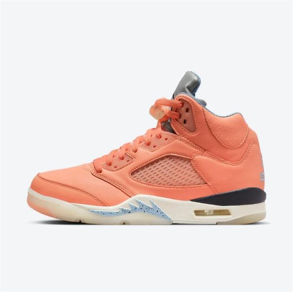 

2022 authentic 5 dj khaled crimson bliss athletic shoes men we the white sliver leche blue sail 5s sports sneakers with original box, White;red