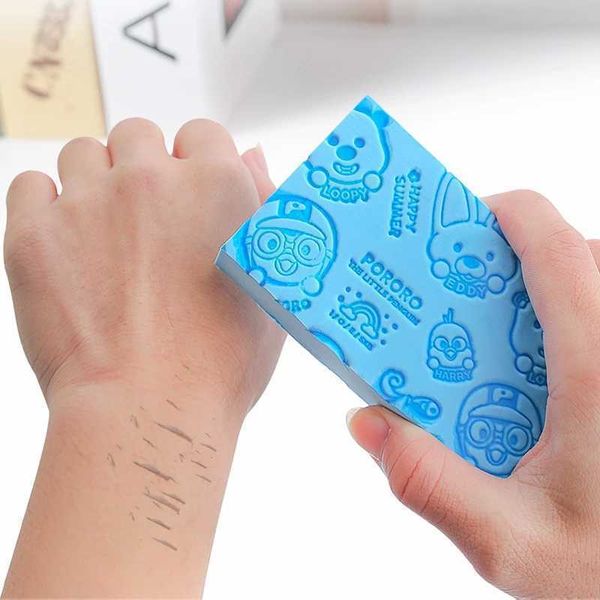 

sublimation magic bath sponge exfoliating/dead skin removing sponges body massage cleaning shower brush bath tools bathroom for kids adult
