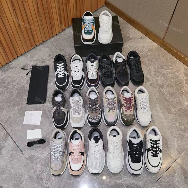 

reflective sneaker calfskin casual shoes vintage sneaker men women designer sneakers print strap trainers low mens womens luxury running sho, Black