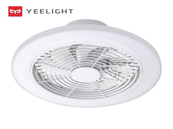 

xiaomi mijia yeelight 61w fixed ceiling fan light s2001 intelligent wireless bluetooth connection dc inverter air circulation7316530