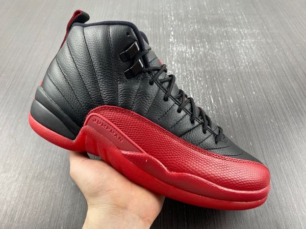 

shoes authentic men sports sneakers flu game jumpman 12s 12 outdoor real carbon