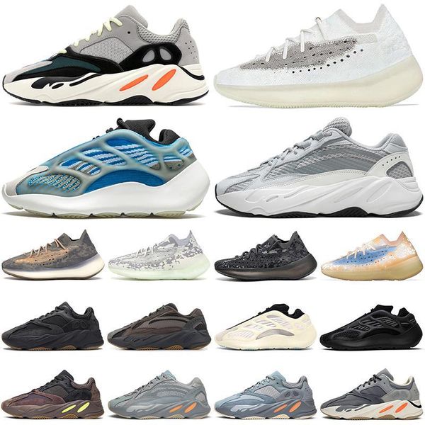 

fashion 700 v3 running shoes men women azareth azael 380 calcite glow solid grey vanta static yeezies inertia mens womens outdoor sports sne, Black