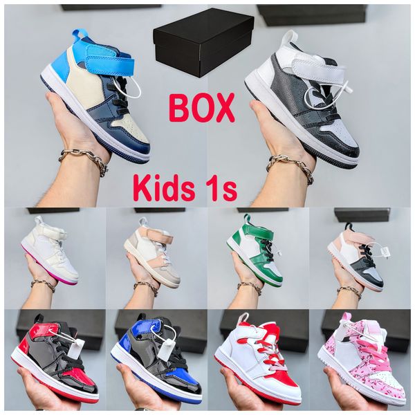 

jumpman 1s 1 kids shoe unc university blue infants toddler child basketball shoes designer pine green royal trainers obsidian chicago bred s