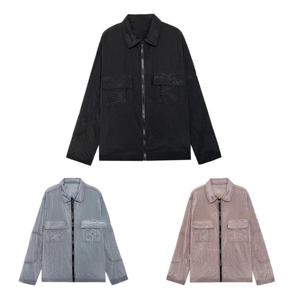 

men jacket designer jacket women jackets sports brand sweatshirt hoodie lapel neck long sleeve coat black gary pink zipper windbreaker coats, Black;brown