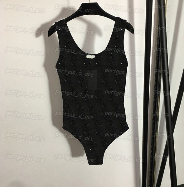 

rhinestone women t shirt see through mesh playsuit sleeveless black bodysuit