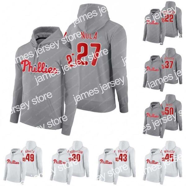 

baseball jerseys philadelphia 2020 hoodie aaron nola jersey david robertson odubel herrera nick pivetta zack wheeler hector neris baseball s, Blue;black