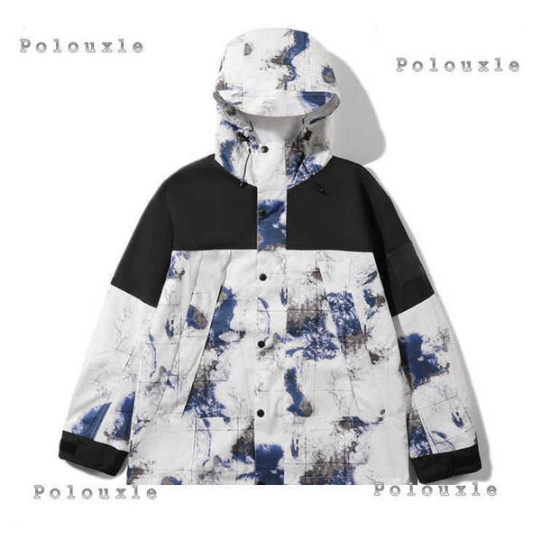 

down parkas men's jackets designer north jacket letter printing embroidered hoodie coat snow mountain joint mens and womens autumn wint, Black
