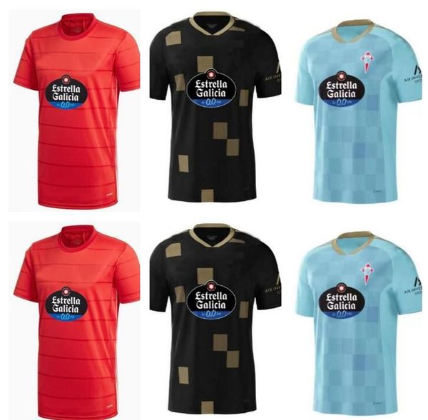 

22 23 celta de vigo soccer jerseys iago aspas f.beltran home away 2022 2023 camiseta de futbol nolito mallo solari s. mina brais mendez men, Black;yellow