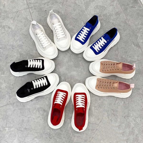 

casual shoes canvas sneakers woman trainers trainer tread slick lace up sneaker low platform leather rubber lace-up triple black pale pink