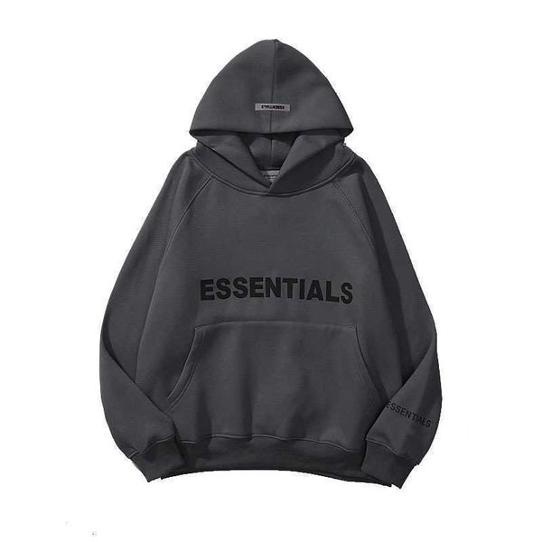 

tracksuits ess2022 lovers' sweater trend spring and autumn new printing fashion casual raglan sleeve hoodie men's thin, Black