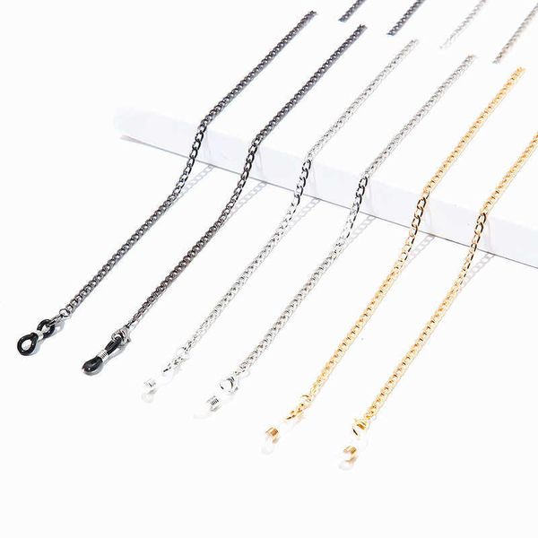 

fashion tassel mask chain color preserving flat chain anti loss neck glasses chain mask rope