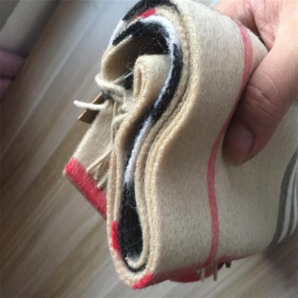 

brand cashmere scarf 100% cashmere men's and women's scarves classic plaid printed scarf original label showing real221x, Blue;gray