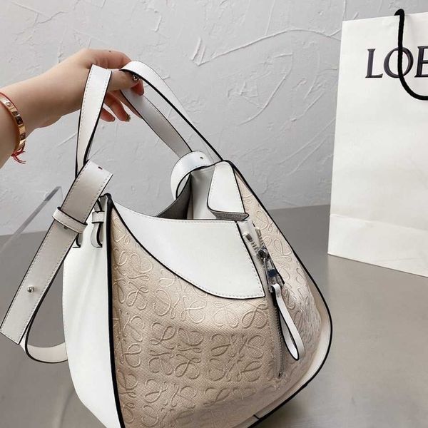 

women's bag puzzle roe handbags we hammock deformation cowhide bicolor fashion single shoulder crossbody geunine leather