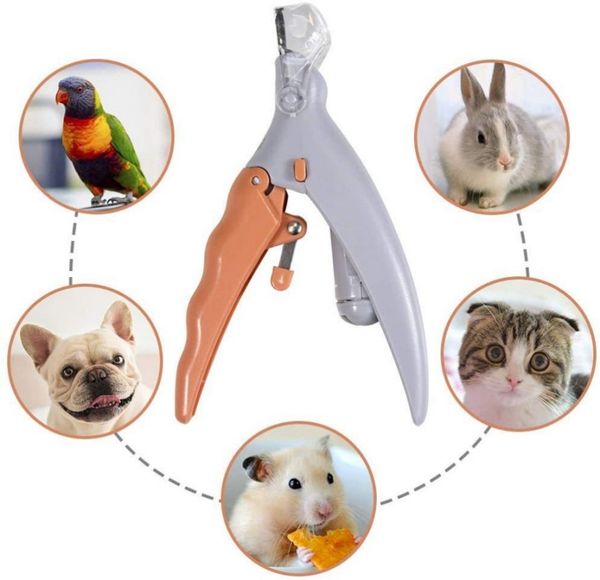 

professional pet nail clipper scissors dog cat toe claw clippers scissor led light nail trimmer for animals grooming supplie