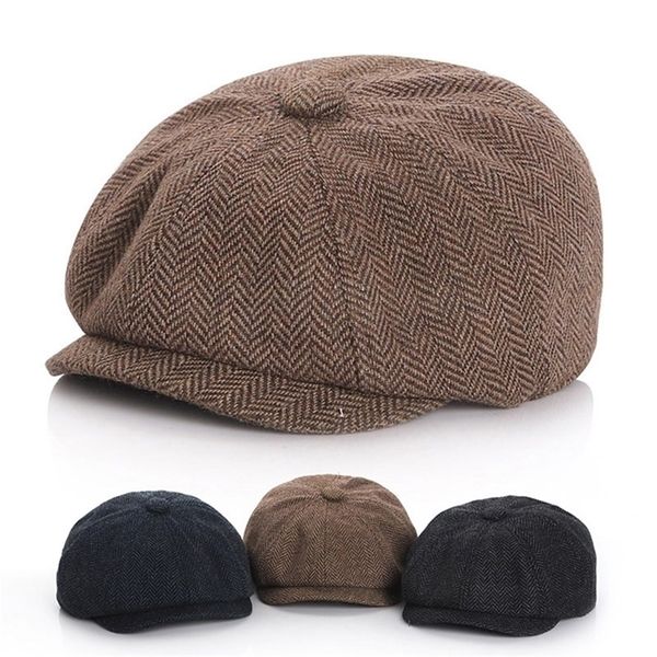 

caps hats beanieskull caps winter kids hat for girl and boy children beret octagonal clothes born pography props child koreanstyle 221107, Yellow