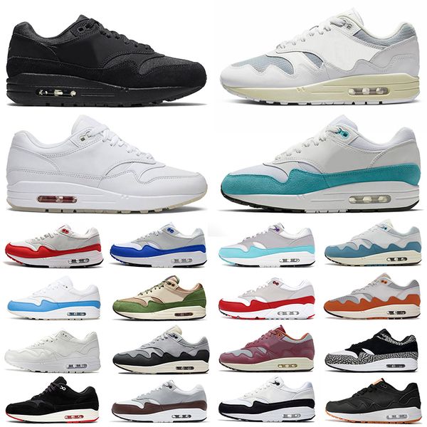 

mens running shoes 1 87 white gum sean wotherspoon sport red patta waves noise aqua black grey sneakers men women outdoor sports trainers wa