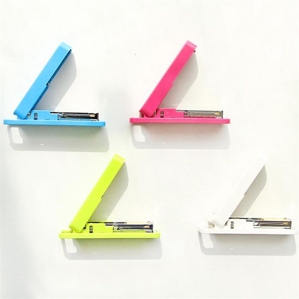 

1pc candy color mini stapler 10# school and office supplies268w