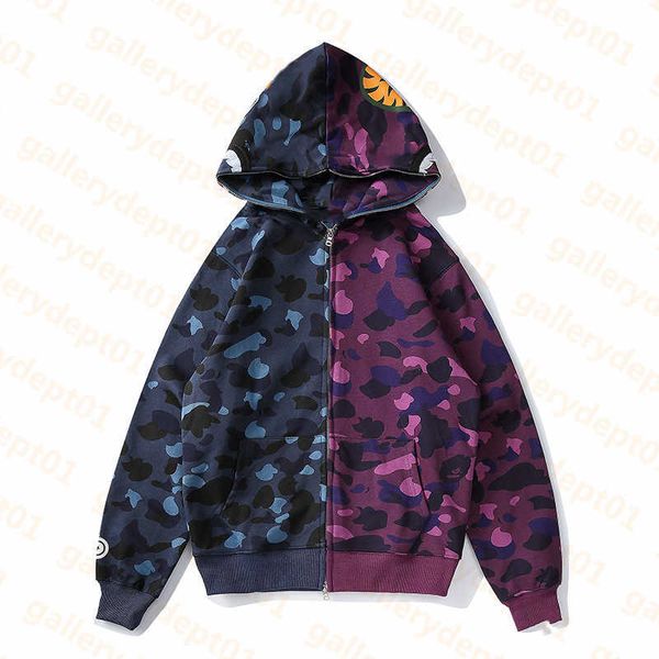 

fleecehoodies camo men hoodies designer hoodie luminous sweatshirts letters shark hoody oversized fleeces, Black;brown