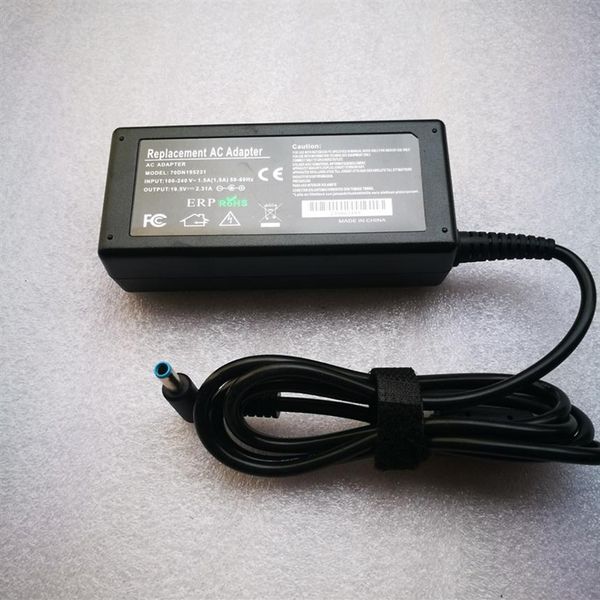 

ac adapter 19 5v 2 31a 45w power supply battery charger for hp 15-r052nr notebook 741727-001 hstnn-ca40 15-h019ns 4 5 3 0mm jack plug330z