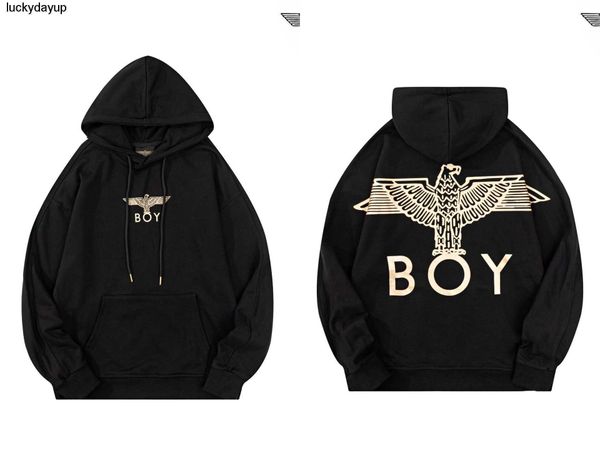 

men's hoodies sweatshirts designer 22 new winter men women's fashion brand boys loose student sweater hoodie, Black