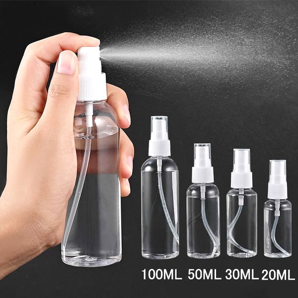 

transparent spray bottle perfume bottle plastic empty atomizer fine mist sprayer 30ml/50ml/100ml flower plant watering refillable sprayer