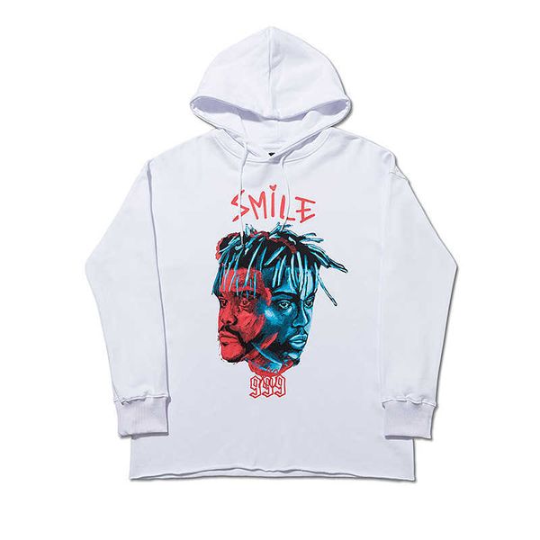 

men's hoody vlo one fashion designer trendy new star style men women casual loose hem hooded sweater hoodies cotton terry pullover yd03, Black