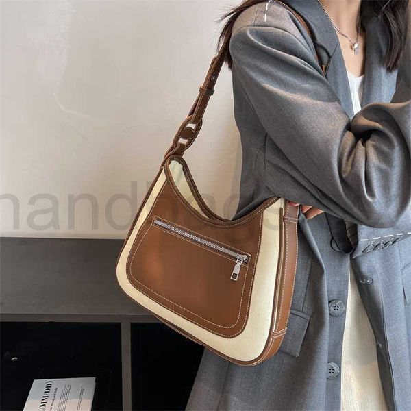 

large capacity bag women's 2022 new ins high-grade single shoulder underarm versatile autumn messenger