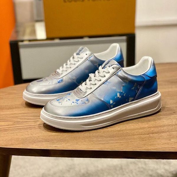 

calfskin mkjk0002 luxury menscasualshoesimported magicstickydesign us38-45, Black