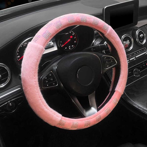 

steering wheel covers luxury crystal rhinestone plaid steering wheel covers women diamante rhinestone car covered steering-wheel accessories