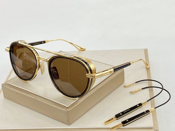 

gold metal brown lenses pilot sunglasses women men summer sunglass outdoor uv400 eyewear with box, White;black