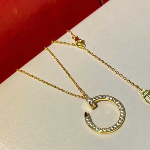 

designer brand luxury full diamond love pendant necklaces fashion necklace for man woman jewelry la1335261s, Silver