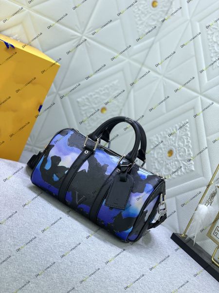 

2022 world cup city keepall bag m21543 football embossed pattern taurillon women's designer men's shoulder bag crossbody travel ke