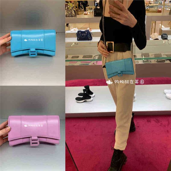 

balenciga designer handbag hourglass ltaly woc messenger chain hourglass shoulder crossbody bag